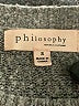 Philosophy Republic Clothing Gray Pullover Sweater Size S - photo 7