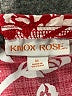 Knox Rose 100% Rayon Red Short Sleeve Blouse Size XL - photo 7