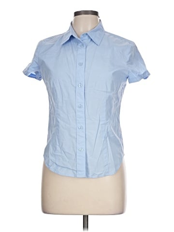 DKNY Short Sleeve Blouse (view 1)
