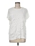 Seven7 100% Polyester Ivory Short Sleeve T-Shirt Size M - photo 1
