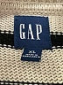 Gap 100% Cotton Stripes Ivory Pullover Sweater Size XL - photo 7