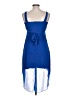 Ruby Rox 100% Polyester Solid Blue Casual Dress Size 10 - photo 2