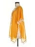 Assorted Brands 100% Polyester Yellow Short Sleeve Blouse Size M - photo 5