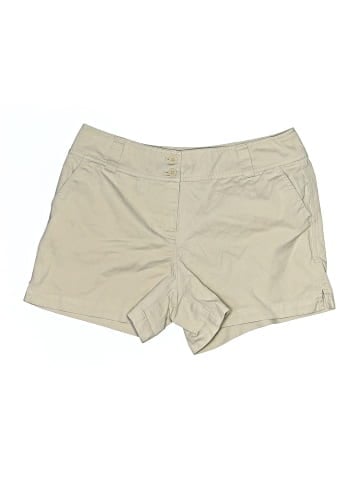 New York & Company Khaki Shorts (view 1)