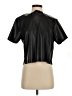 Steve Madden 100% Polyester Black Short Sleeve Top Size S - photo 1