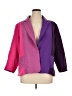 Ashley Stewart Color Block Purple Blazer Size 16 Plus - photo 1