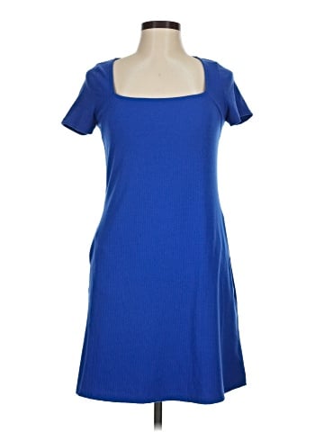 Aqua Casual Dress (view 1)