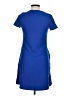Aqua Solid Blue Casual Dress Size M - photo 2