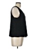 metaphor 100% Polyester Black Sleeveless Top Size L - photo 4