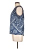 RXB 100% Rayon Blue Sleeveless Blouse Size L - photo 5
