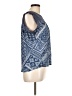 RXB 100% Rayon Blue Sleeveless Blouse Size L - photo 4