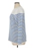 Pura Cashmere 100% Supima Cotton Stripes White Pullover Sweater Size XL - photo 5