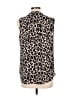 Vince Camuto 100% Polyester Tan Sleeveless Blouse Size M - photo 2