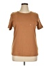 Talbots Outlet Brown Short Sleeve Top Size XL - photo 1