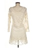 Express 100% Nylon Ivory Cocktail Dress Size M - photo 2