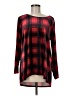 Intro Plaid Red Long Sleeve T-Shirt Size M - photo 1