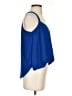 Dna Couture 100% Polyester Blue Sleeveless Blouse Size S - photo 4
