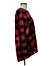 Intro Plaid Red Long Sleeve T-Shirt Size M - photo 4