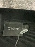 Cliche Solid Black Formal Skirt Size L - photo 4