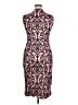 Unbranded 100% Polyester Paisley Pink Cocktail Dress Size XL - photo 2