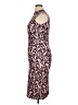 Unbranded 100% Polyester Paisley Pink Cocktail Dress Size XL - photo 5
