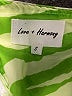 Love + Harmony Tropical Green Cocktail Dress Size S - photo 7