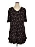 CeCe Floral Black Casual Dress Size XL - photo 1