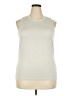 Yitty Silver Sleeveless T-Shirt Size XXL - photo 1