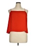 Express 100% Polyester Orange Sleeveless Blouse Size XL - photo 1