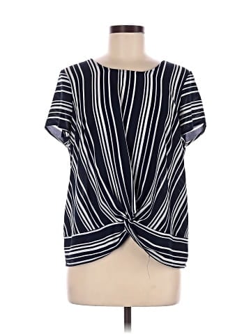 Adrianna Papell Short Sleeve Blouse (view 1)