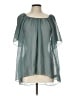 Blue Bird 100% Polyester Teal 3/4 Sleeve Blouse Size L - photo 1