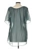 Blue Bird 100% Polyester Teal 3/4 Sleeve Blouse Size L - photo 2