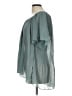 Blue Bird 100% Polyester Teal 3/4 Sleeve Blouse Size L - photo 5