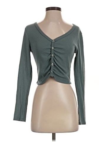 Papaya Long Sleeve Top (view 1)