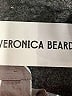 Veronica Beard Stripes Brown Long Sleeve Button-Down Shirt Size 12 - photo 9