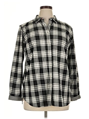 Talbots Long Sleeve Button-Down Shirt (view 1)