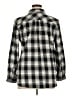 Talbots 100% Cotton Plaid Black Long Sleeve Button-Down Shirt Size XL - photo 2