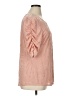 JM Collection Pink 3/4 Sleeve Blouse Size XL - photo 4