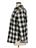 Talbots 100% Cotton Plaid Black Long Sleeve Button-Down Shirt Size XL - photo 5