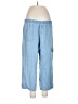 Norm Thompson Blue Cargo Pants Size S - photo 1