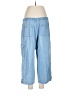 Norm Thompson Blue Cargo Pants Size S - photo 2