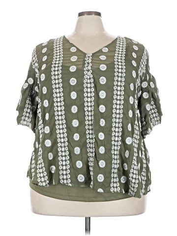 Cato Short Sleeve Blouse (view 1)
