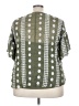 Cato 100% Polyester Green Short Sleeve Blouse Size 18 - photo 2