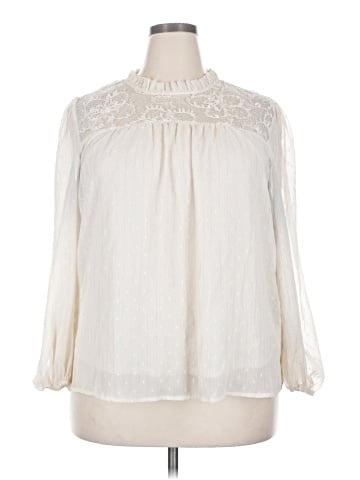 Sweet Rain 3/4 Sleeve Blouse (view 1)