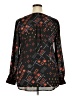 Dex 100% Polyester Black Long Sleeve Blouse Size XXL - photo 2