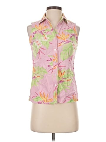 IZOD Sleeveless Silk Top (view 1)