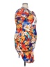 Rouge Graphic Orange Casual Dress Size 4X - photo 4