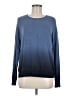 Splendid Color Block Ombre Blue Long Sleeve T-Shirt Size M - photo 1