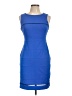 Tommy Hilfiger Solid Blue Cocktail Dress Size 10 (petite) - photo 1
