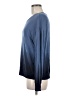 Splendid Color Block Ombre Blue Long Sleeve T-Shirt Size M - photo 5